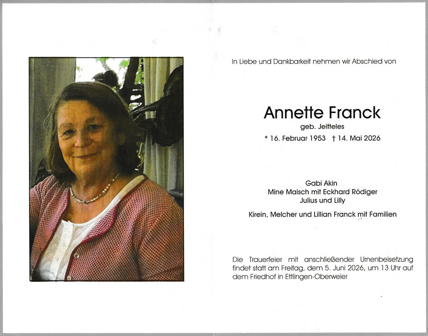 Annette Franck